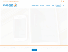 Tablet Screenshot of inapelsa.com